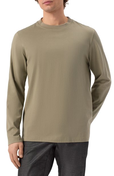 Хлопковый лонгслив BRUNELLO CUCINELLI, арт. M0B137433, фото 3