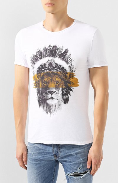 Хлопковая футболка BISIBIGLIO, арт. LI0N MASK, фото 3