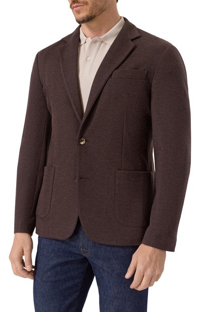 Пиджак из шерсти и кашемира MARCO PESCAROLO, арт. AP0LL0/52Y11, фото 4