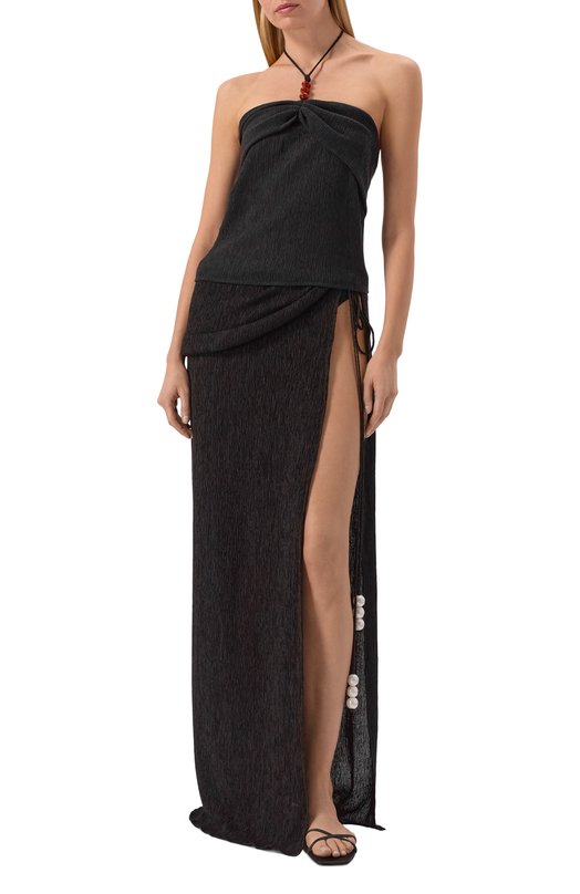 Топ Magda Butrym 307426 Чёрный  307426 Фото 2