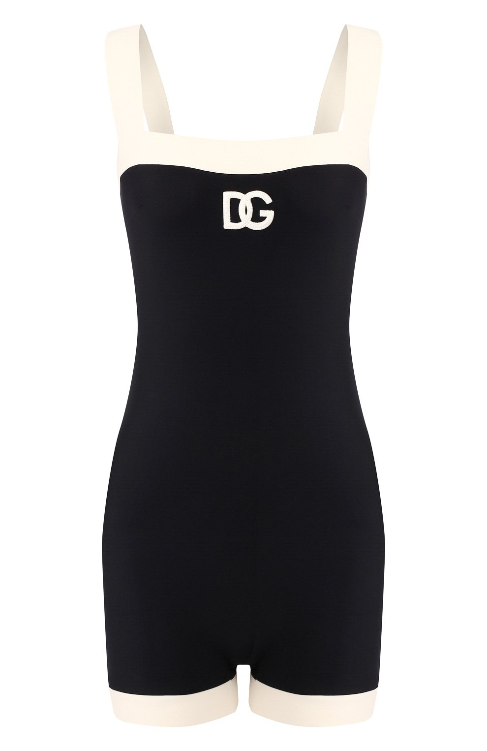 Слитный купальник DOLCE & GABBANA черно-белого цвета по цене 76300 руб., арт. 09A48J/FUGA2, фото 1 Слитный купальник DOLCE & GABBANA, арт. 09A48J/FUGA2, фото 1