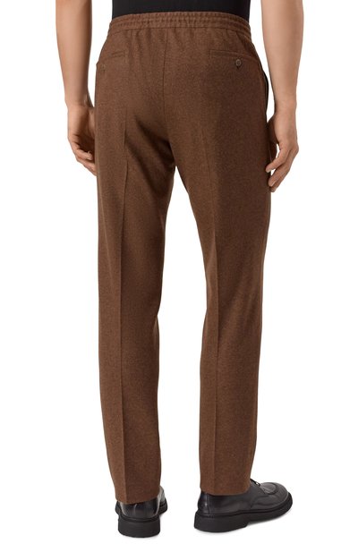 Шерстяные брюки CORNELIANI, арт. 264L19-2618801, фото 4