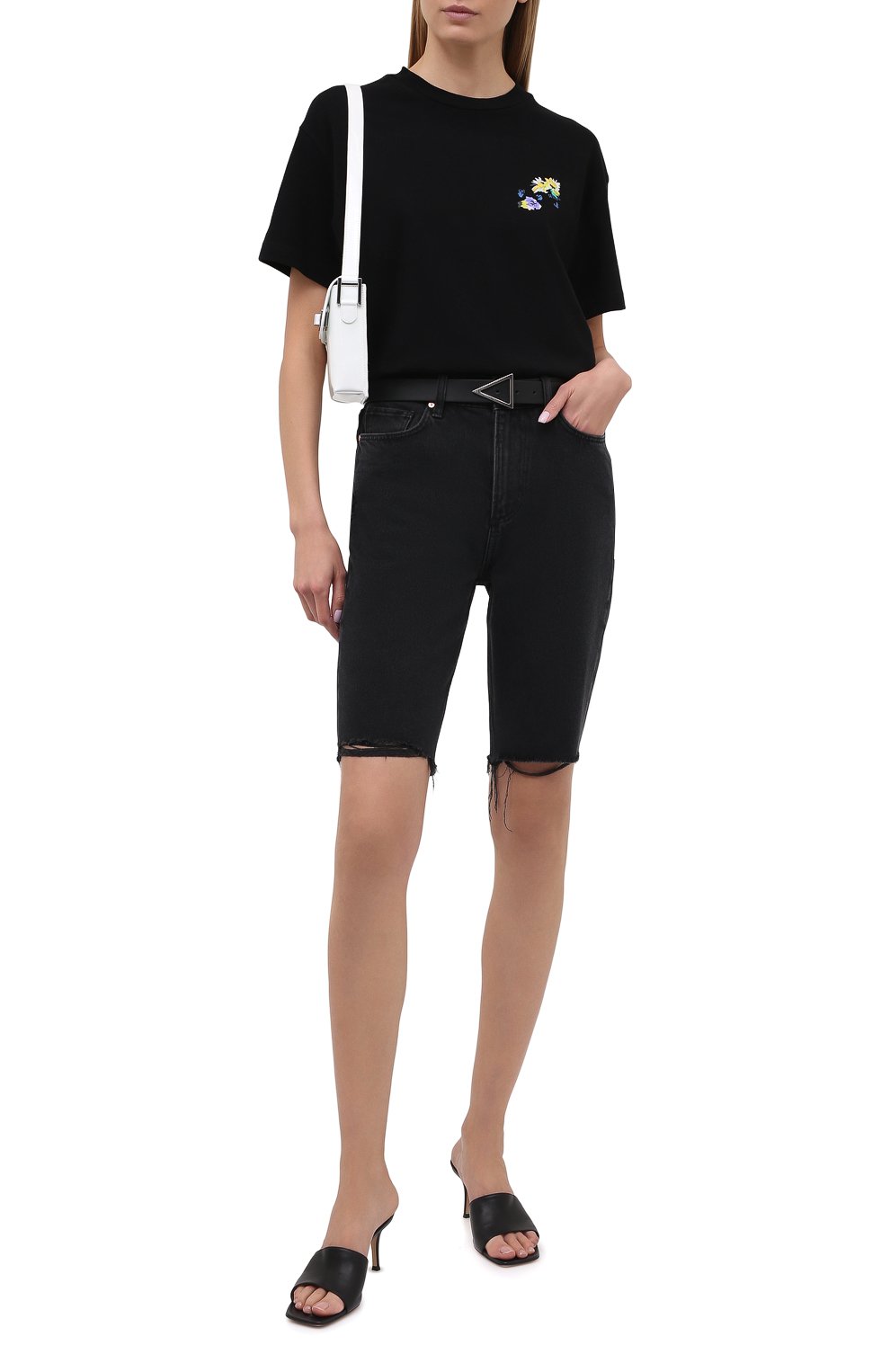 Хлопковая футболка OFF-WHITE, арт. 0WAA089S21JER002, фото 2