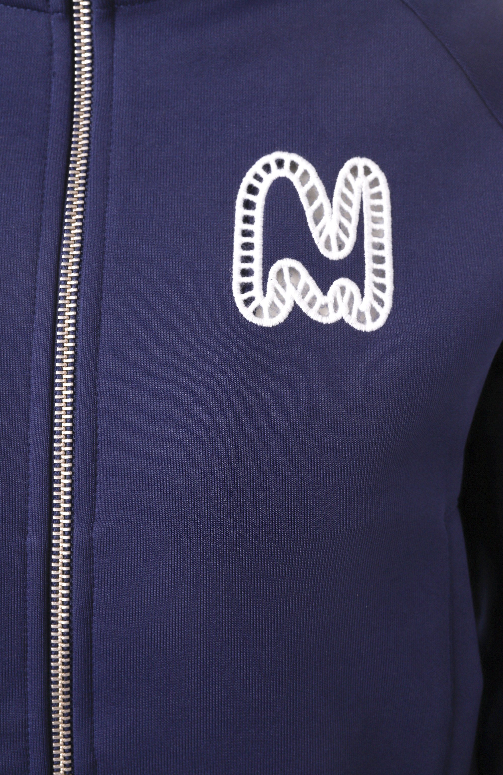 Хлопковая толстовка MSGM темно-синего цвета по цене 28100 руб., арт. 3841MDM136/257267, фото 6 Хлопковая толстовка MSGM, арт. 3841MDM136/257267, фото 6