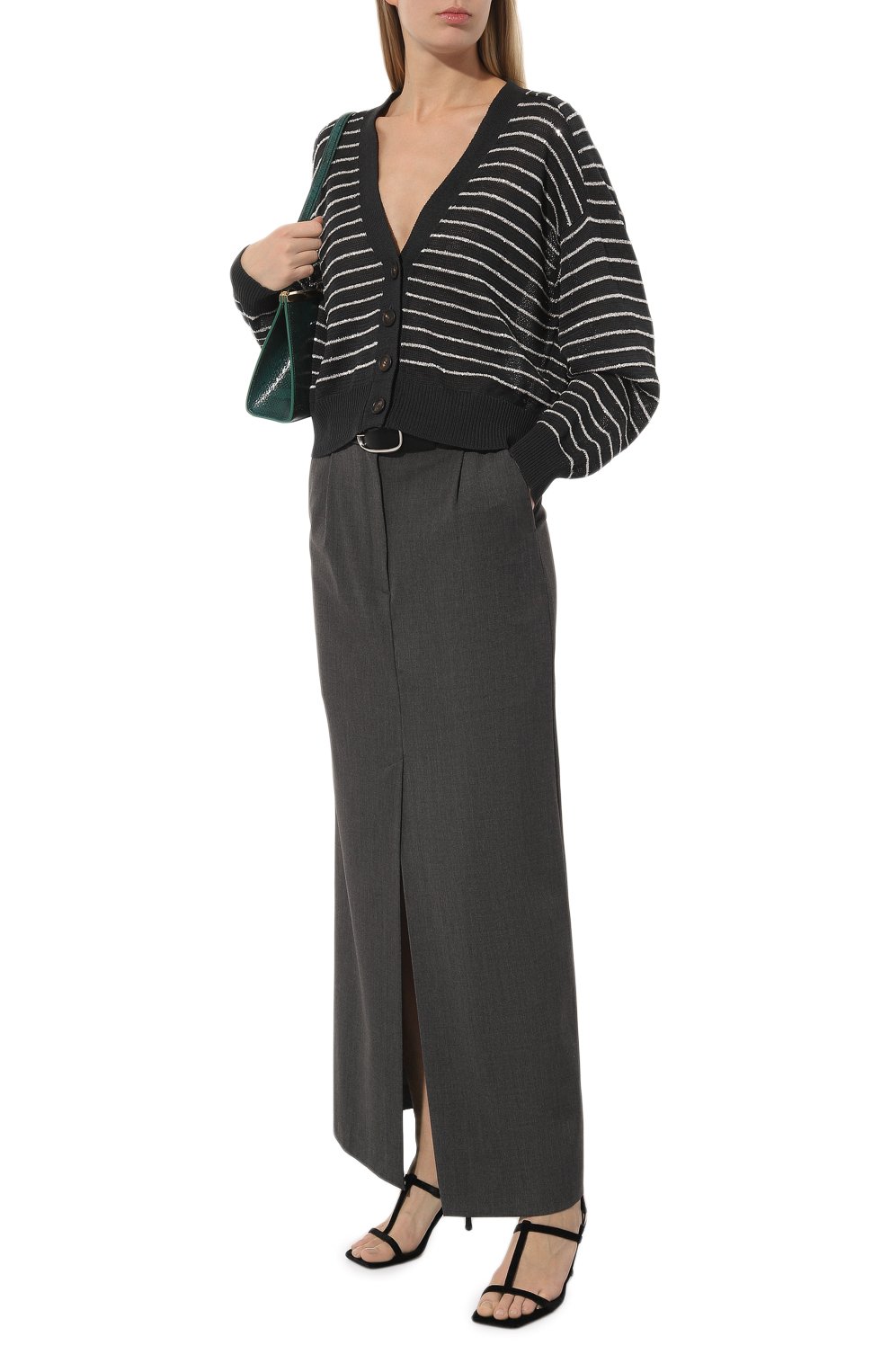 Хлопковый кардиган BRUNELLO CUCINELLI, арт. M7876B1330, фото 2