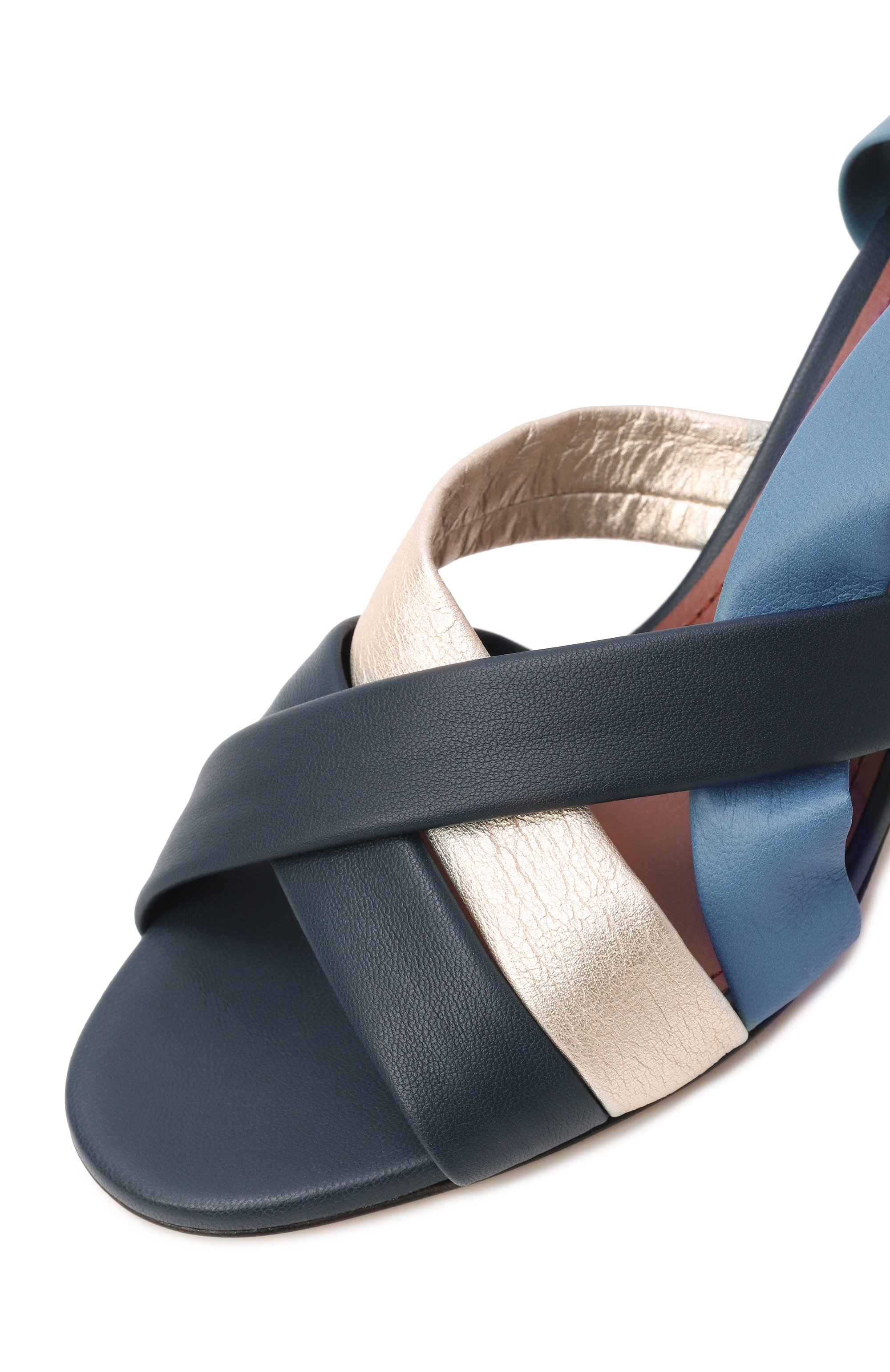 Кожаные босоножки aida LORO PIANA, арт. FAL0498, фото 7