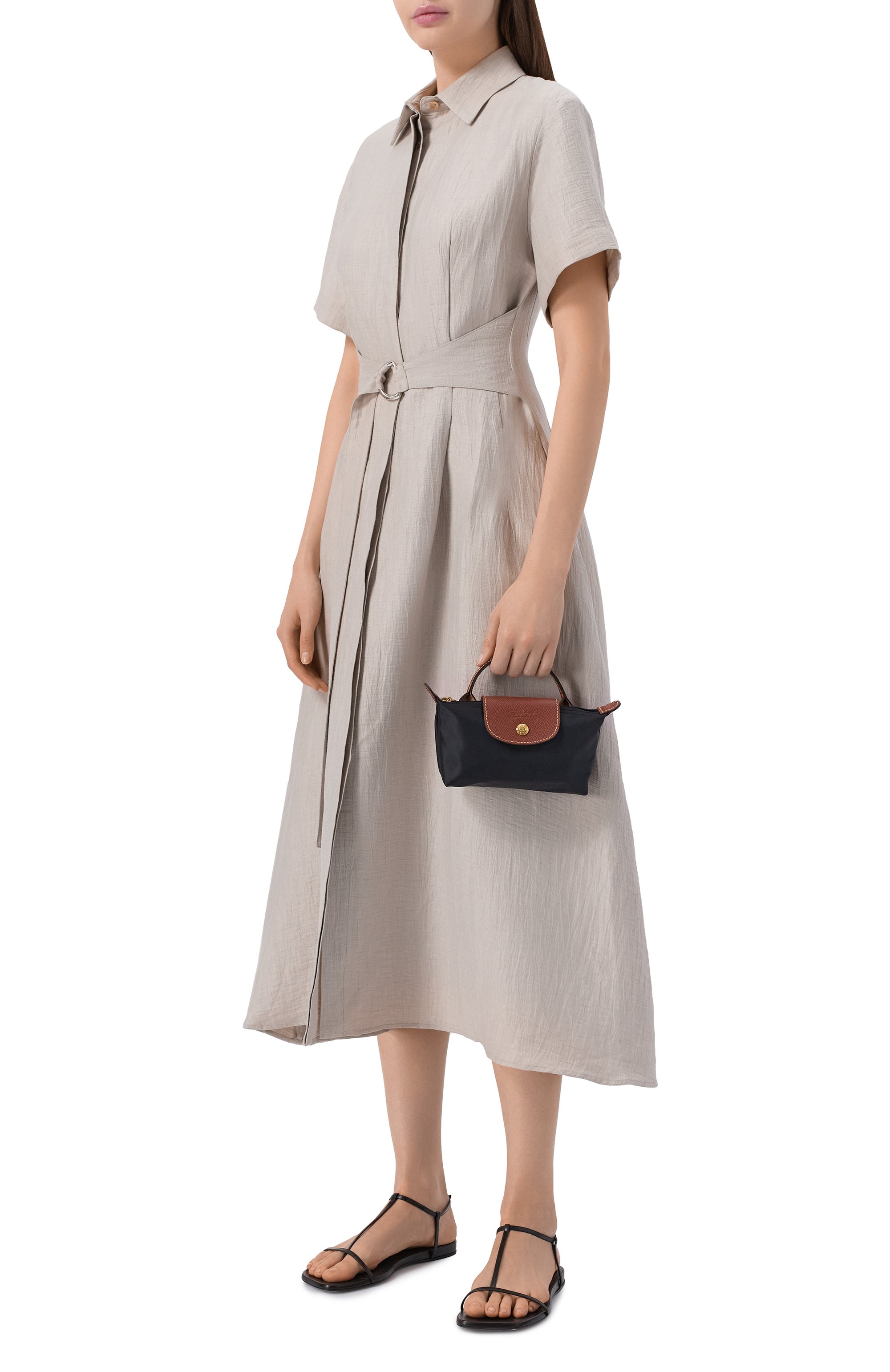 Сумка le pliage original pouch LONGCHAMP черного цвета по цене 14600 руб., арт. 34175089/089, фото 3 Сумка le pliage original pouch LONGCHAMP, арт. 34175089/089, фото 3