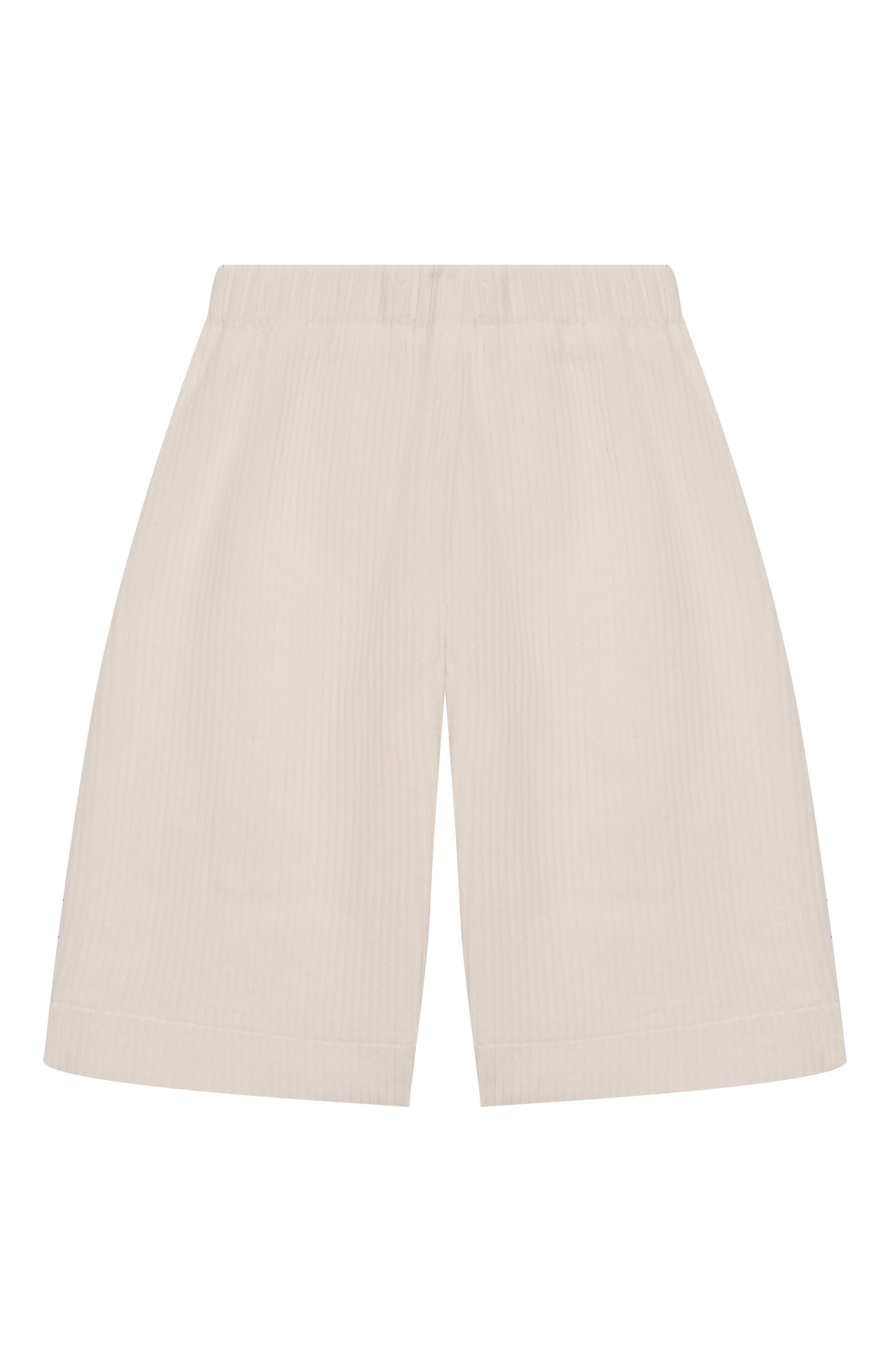 Хлопковые брюки IL GUFO кремового цвета по цене 10850 руб., арт. A25GPL0004V6012/12M-18M, фото 1 Хлопковые брюки IL GUFO, арт. A25GPL0004V6012/12M-18M, фото 1