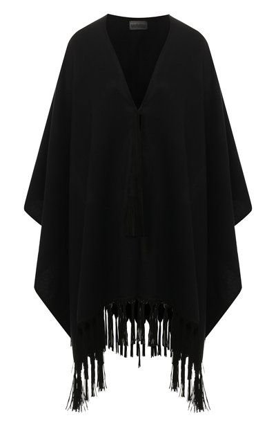 Женская кашемировое пончо SAINT LAURENT, арт. 613060/3YB35