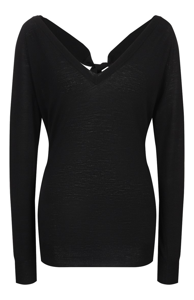 Шерстяной пуловер PRADA, арт. P24Q0U-1U2Y-F0002, фото 1