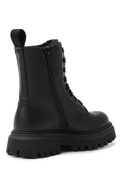 Кожаные ботинки MSGM KIDS, арт. 81142/28-35, фото 3