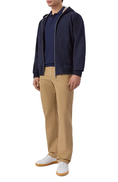 Мужской замшевый бомбер JACOB COHEN, арт. JUE_H0091 080 D1391 RW