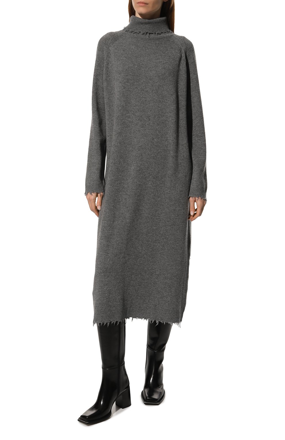 Платье из шерсти и кашемира ADDICTED, арт. MK916_, фото 3