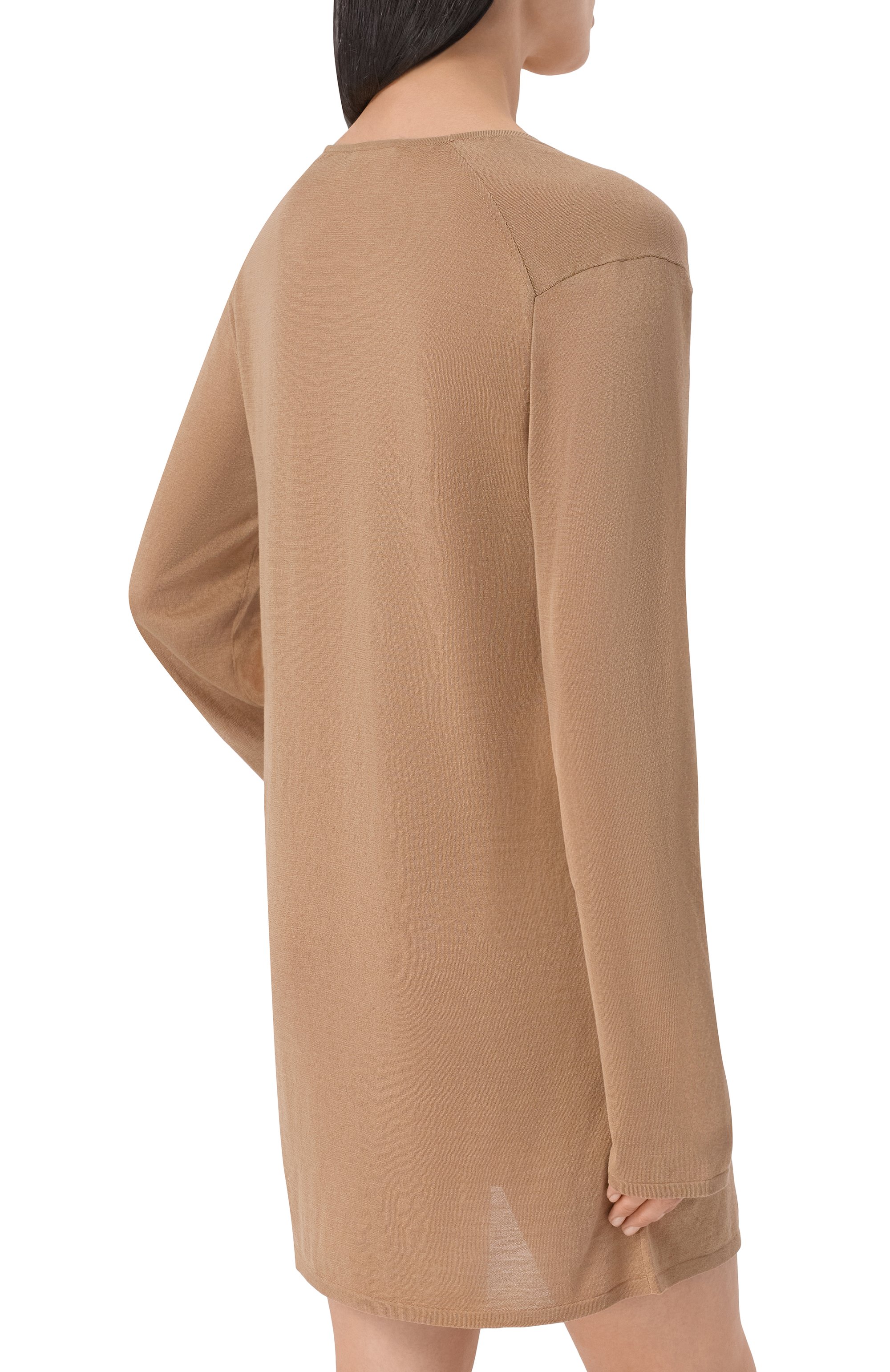 Платье из шелка и хлопка 12 STOREEZ, арт. 136948, фото 4