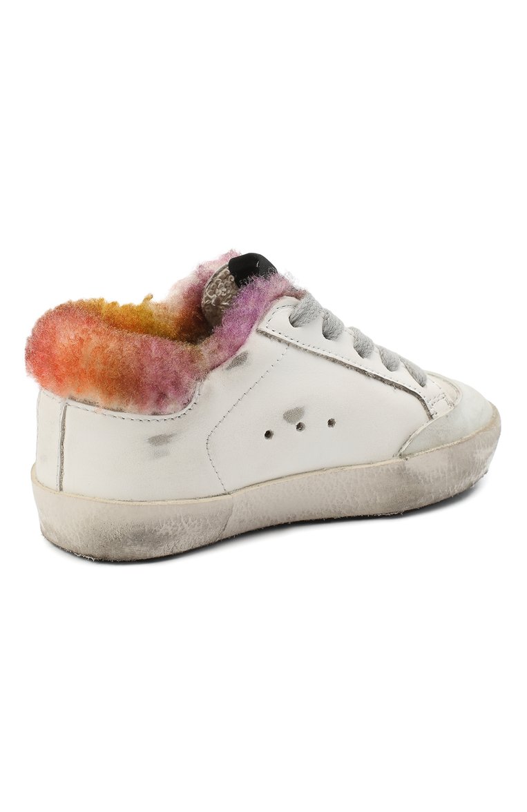 Кожаные кеды GOLDEN GOOSE DELUXE BRAND, арт. GJF00107.F000435, фото 1