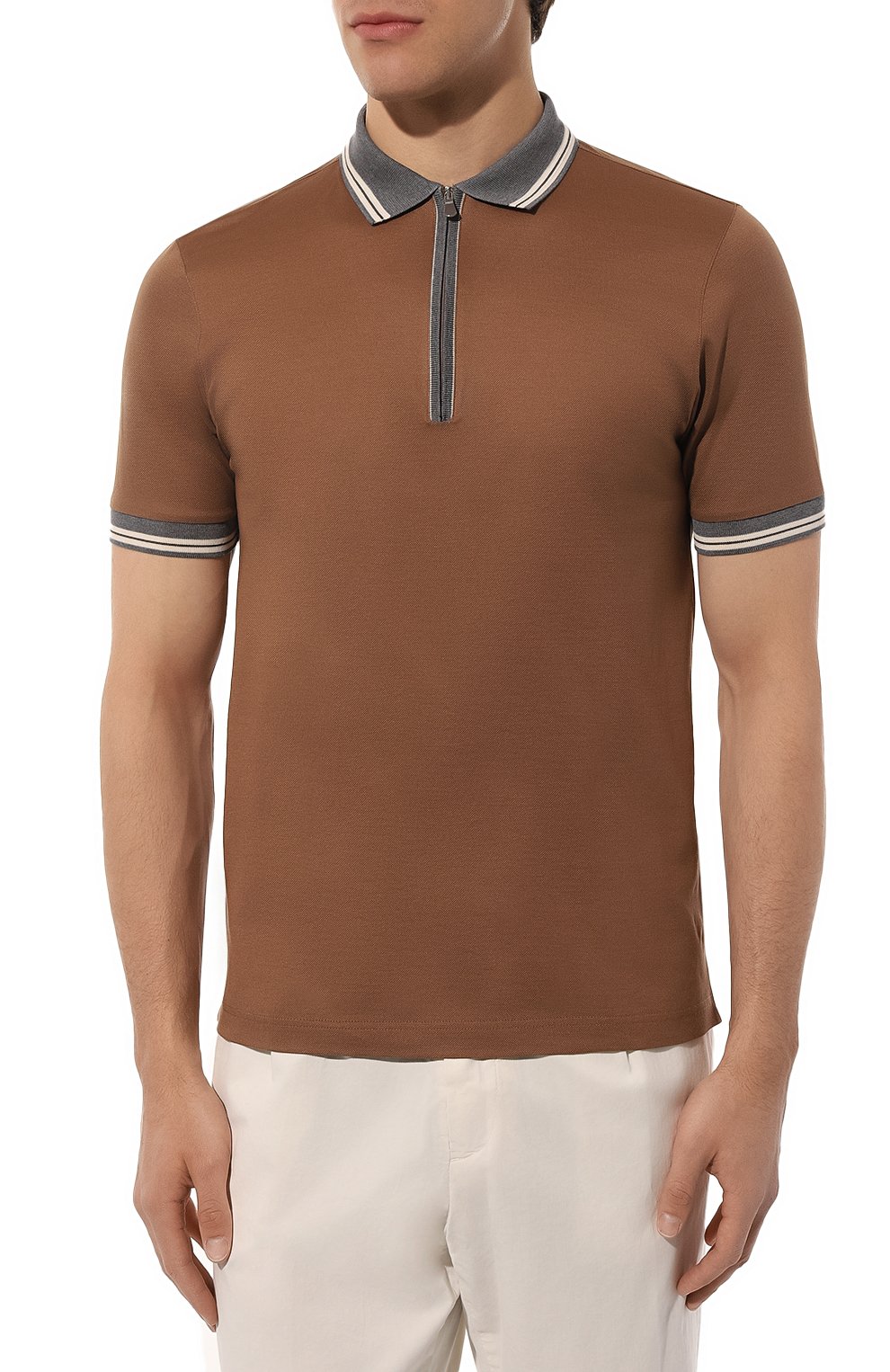 Хлопковое поло GRAN SASSO, арт. 60147/74219, фото 3