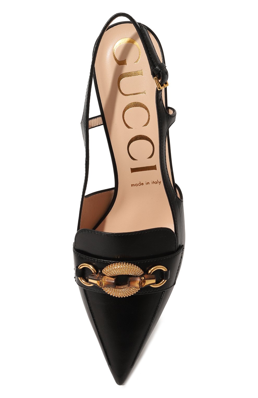 Кожаные туфли GUCCI, арт. 658818 C9D00, фото 6