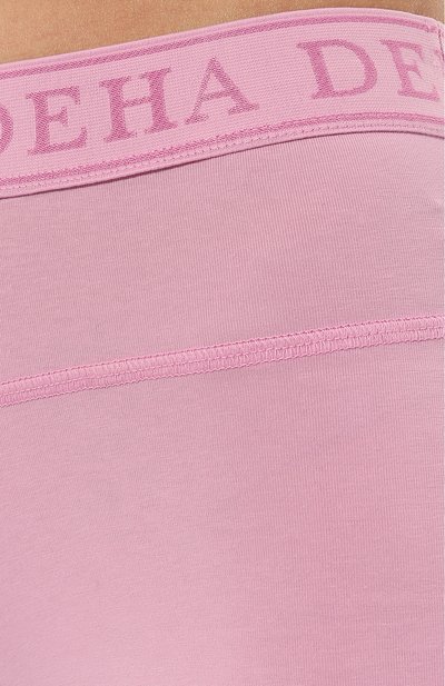 Хлопковые шорты DEHA розового цвета по цене 3995 руб., арт. A00105, фото 5 Хлопковые шорты DEHA, арт. A00105, фото 5