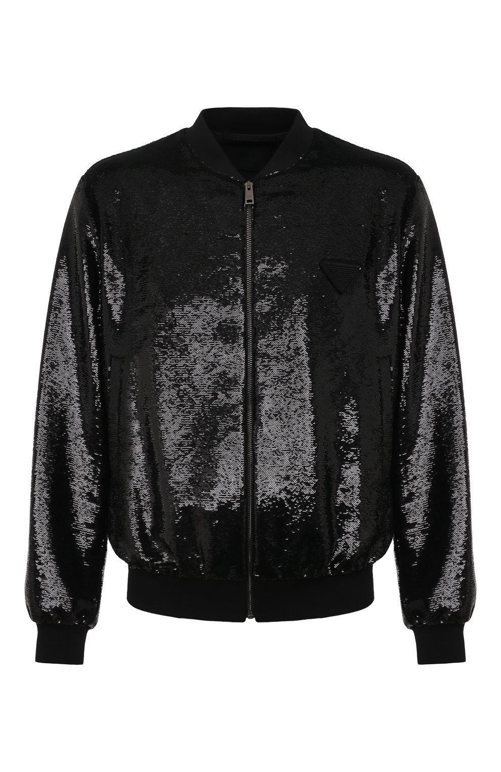 Бомбер PRADA черного цвета по цене 490000 руб., арт. SGB966-1Z9V-F0002-221, фото 1 Бомбер PRADA, арт. SGB966-1Z9V-F0002-221, фото 1