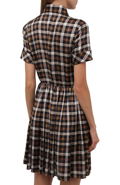 Платье DSQUARED2 коричневого цвета по цене 56900 руб., арт. S75CV0459/S54048, фото 4 Платье DSQUARED2, арт. S75CV0459/S54048, фото 4