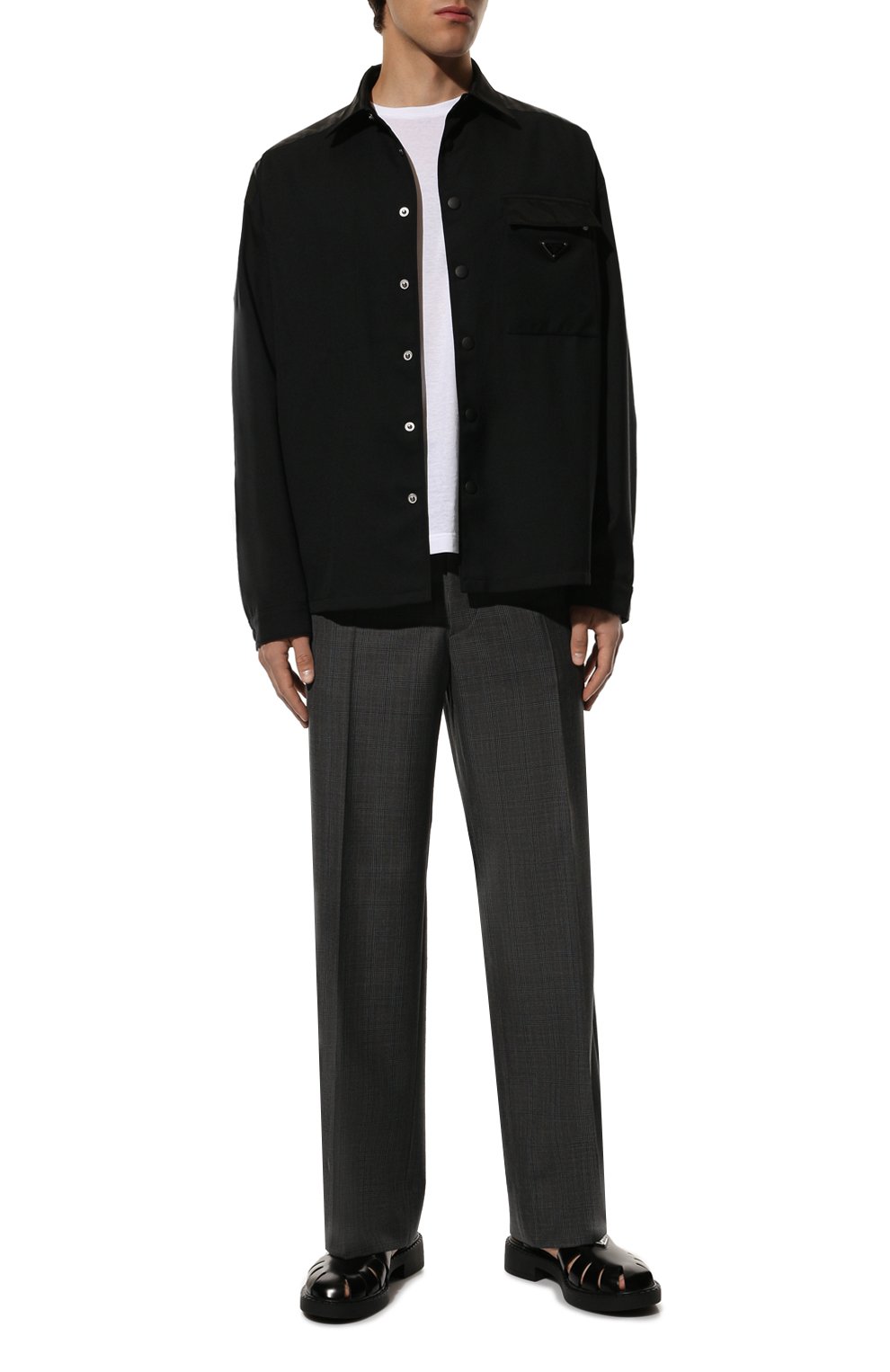 Кожаные сандалии PRADA, арт. 2X3084-055-F0002, фото 2