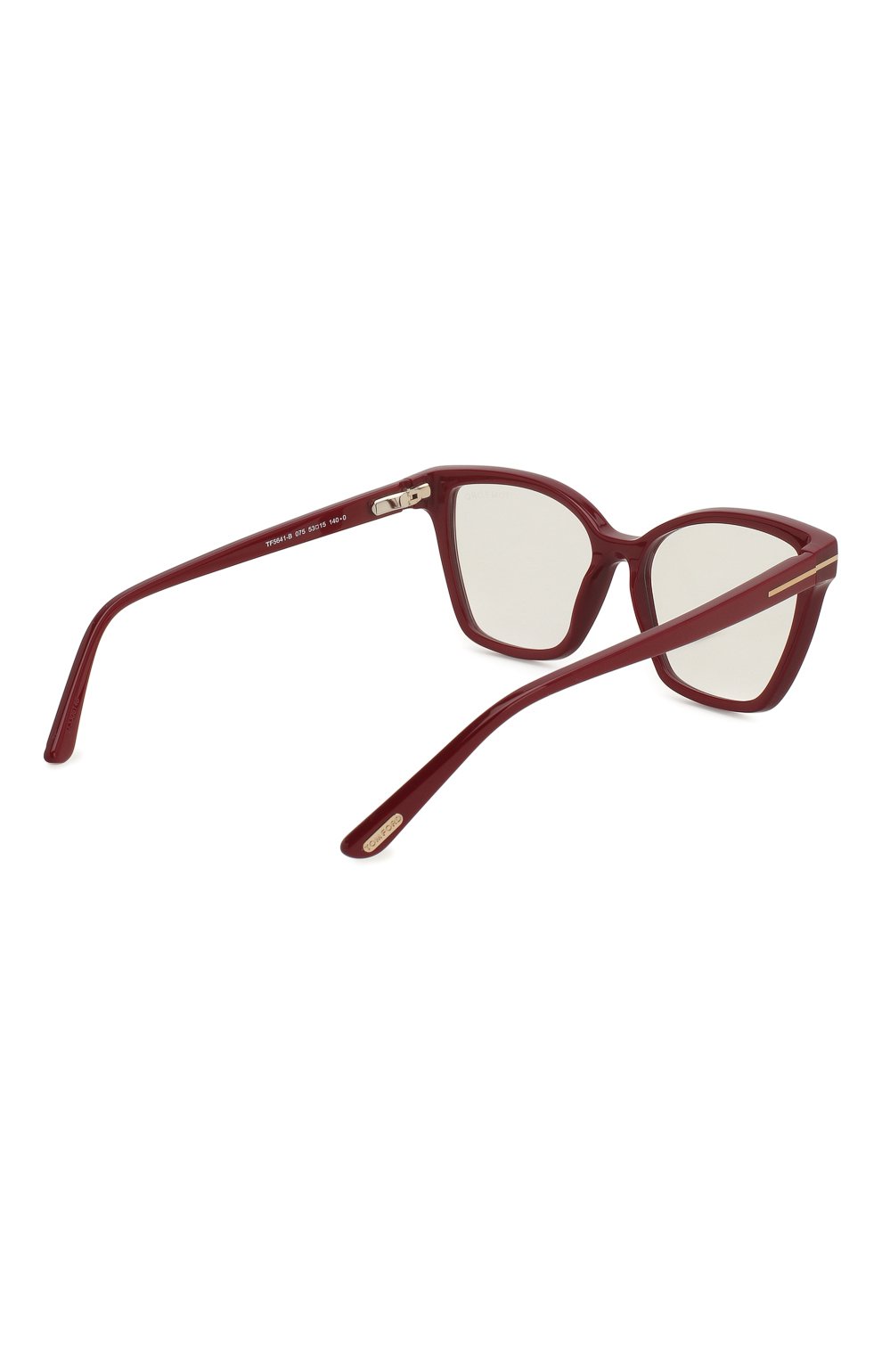 Солнцезащитные очки TOM FORD бордового цвета по цене 49950 руб., арт. TF5641-B, фото 7 Солнцезащитные очки TOM FORD, арт. TF5641-B, фото 7