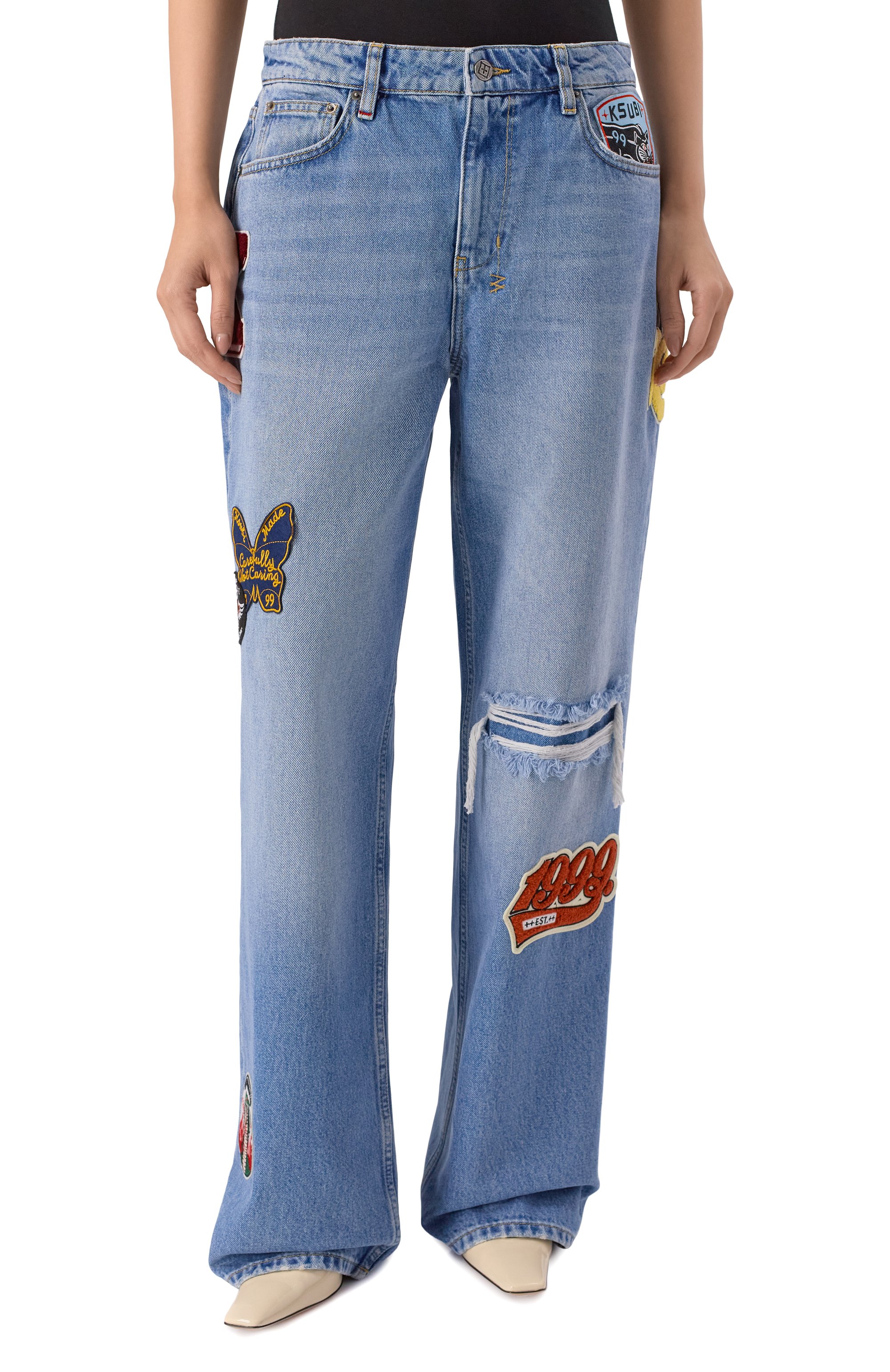 Джинсы the low rider horizon patch KSUBI, арт. WFA25DJ009, фото 3