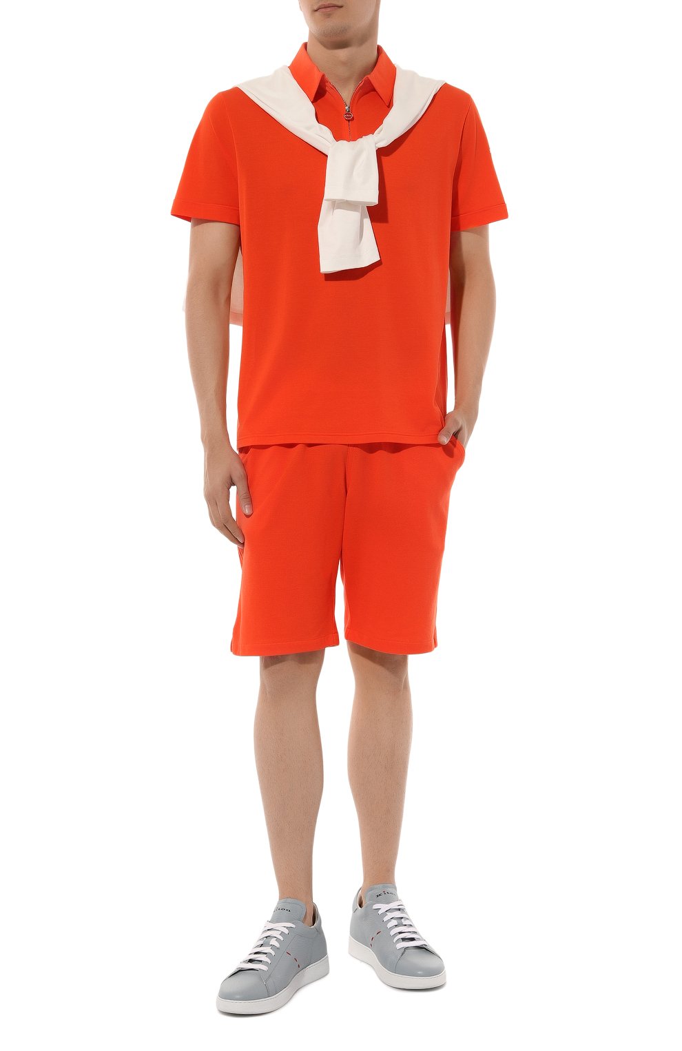 Хлопковые шорты KITON, арт. UPSH0RTH08801, фото 2