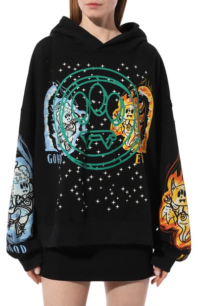 Хлопковое худи BARROW, арт. F3BWW0HS098, фото 3