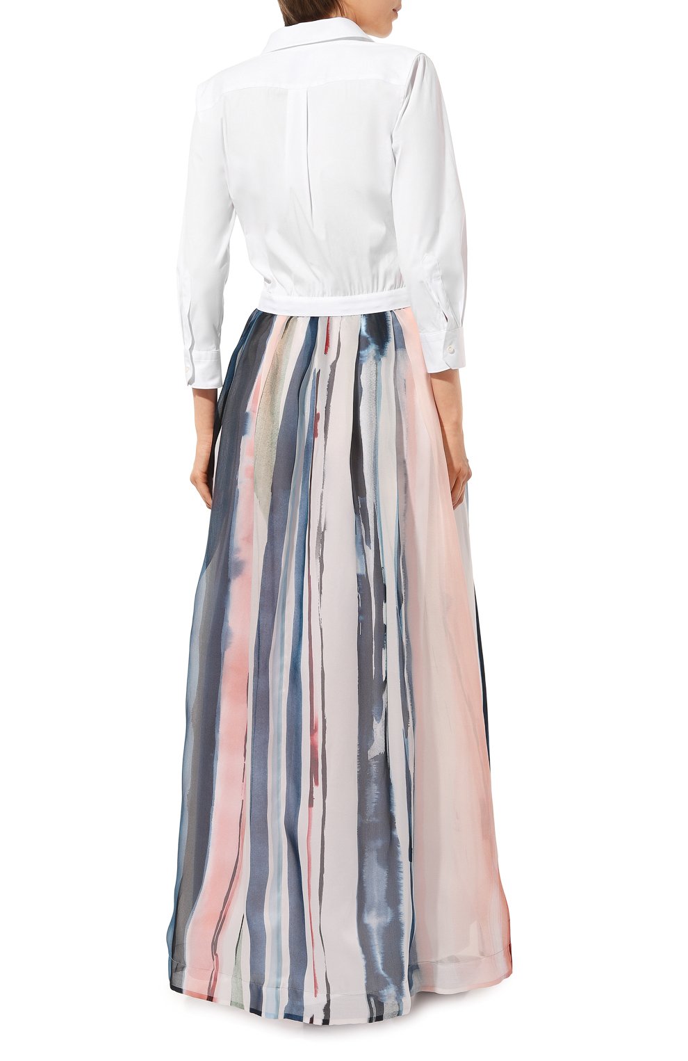 Платье SARA ROKA синего цвета по цене 95500 руб., арт. S1Q7112/SD30251, фото 4 Платье SARA ROKA, арт. S1Q7112/SD30251, фото 4