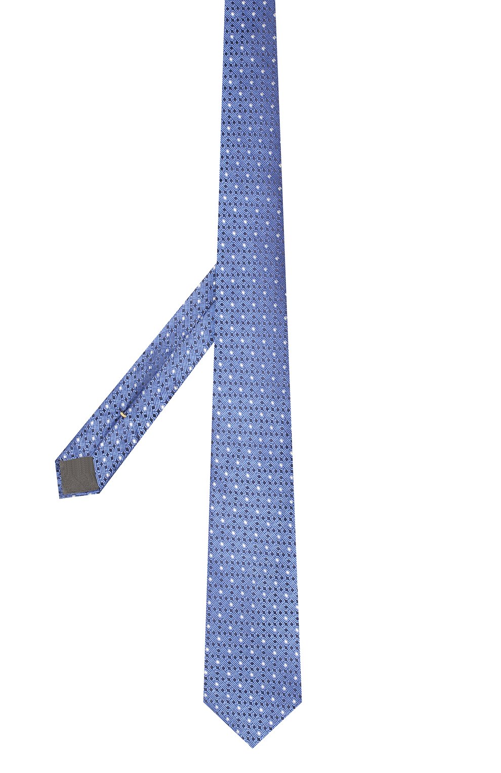 Шелковый галстук CANALI синего цвета по цене 8620 руб., арт. 18/HJ02407, фото 2 Шелковый галстук CANALI, арт. 18/HJ02407, фото 2
