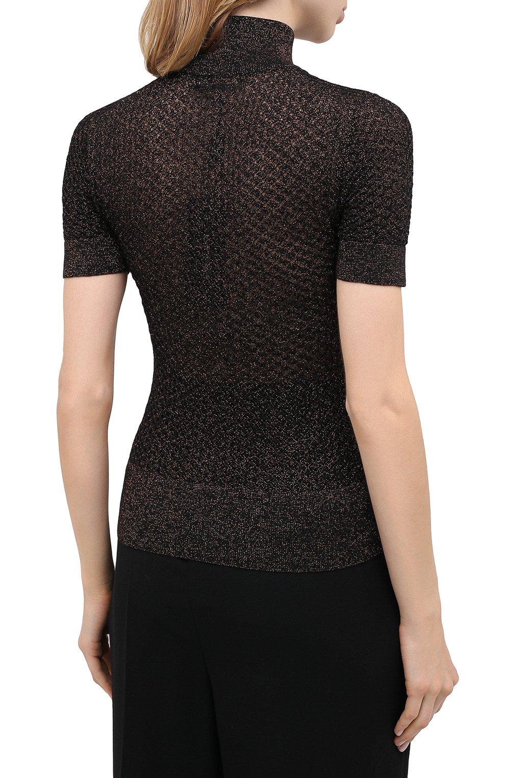 Пуловер из шерсти и вискозы DOLCE & GABBANA, арт. FX956T/JAM7M, фото 4