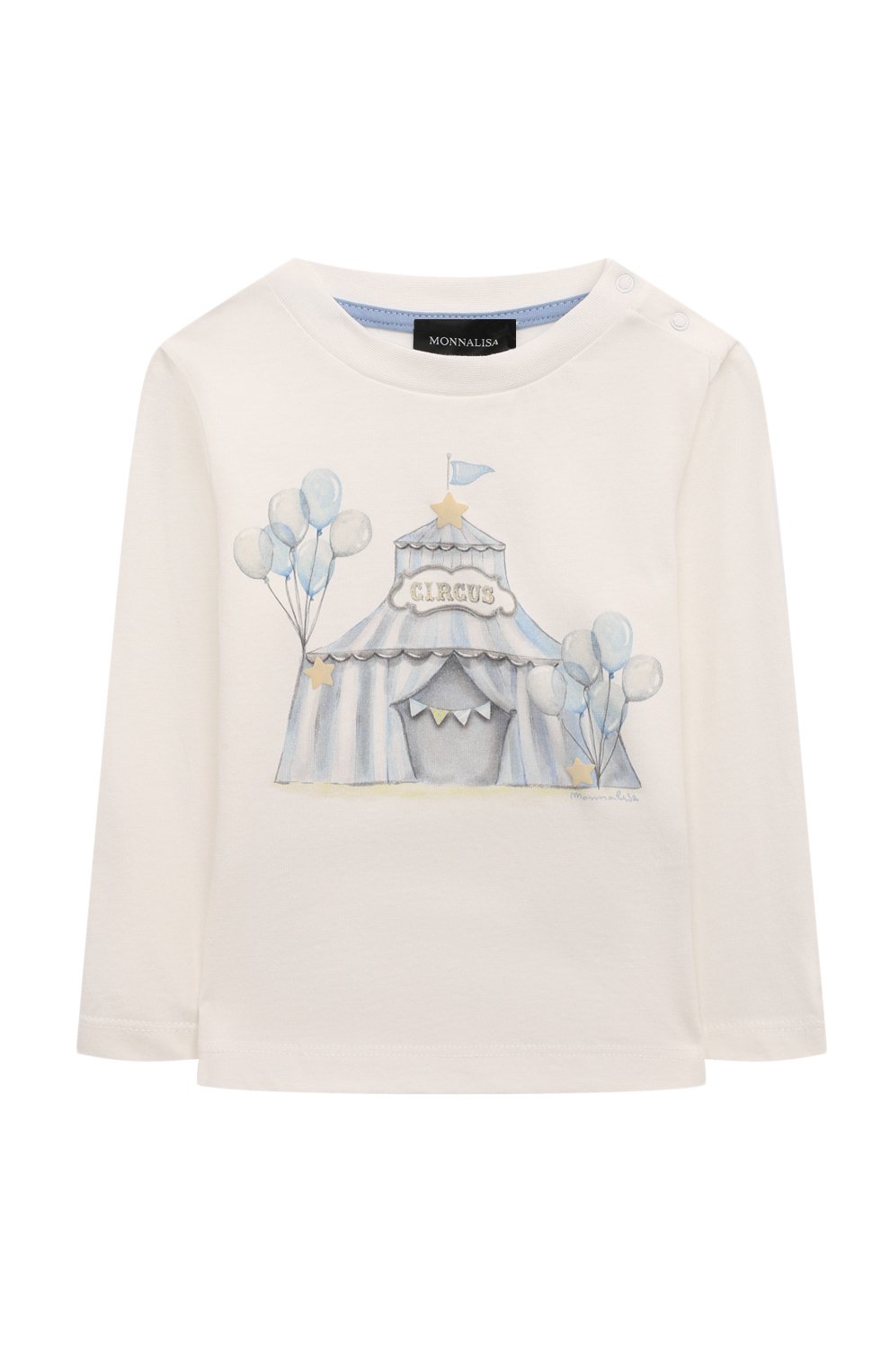 Хлопковый лонгслив MONNALISA, арт. 28D605., фото 1