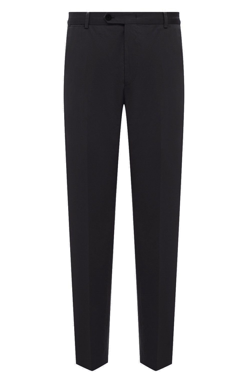 Брюки из хлопка и шелка WINDSOR темно-синего цвета по цене 39950 руб., арт. 13 SANTI0S-W 10009601/58, фото 1 Брюки из хлопка и шелка WINDSOR, арт. 13 SANTI0S-W 10009601/58, фото 1