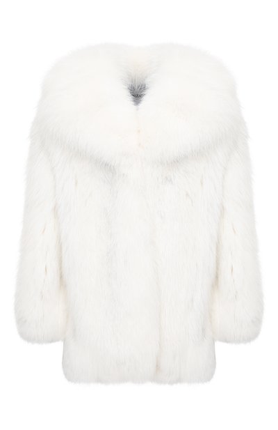 Шуба из меха песца с карманами VALENTINO, арт. QF3FA565FTF, фото 1