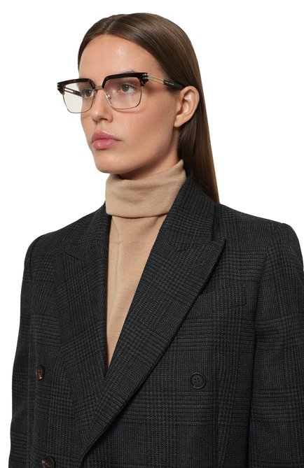 Женские оправа MARC JACOBS (THE) коричневого цвета, арт. MARC 786 06J | Фото 2 (Региональные ограничения белый список (Axapta Mercury): Не проставлено; Нос: Не проставлено)