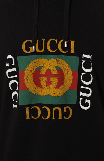 Хлопковое худи GUCCI, арт. 454585 X5J57, фото 5
