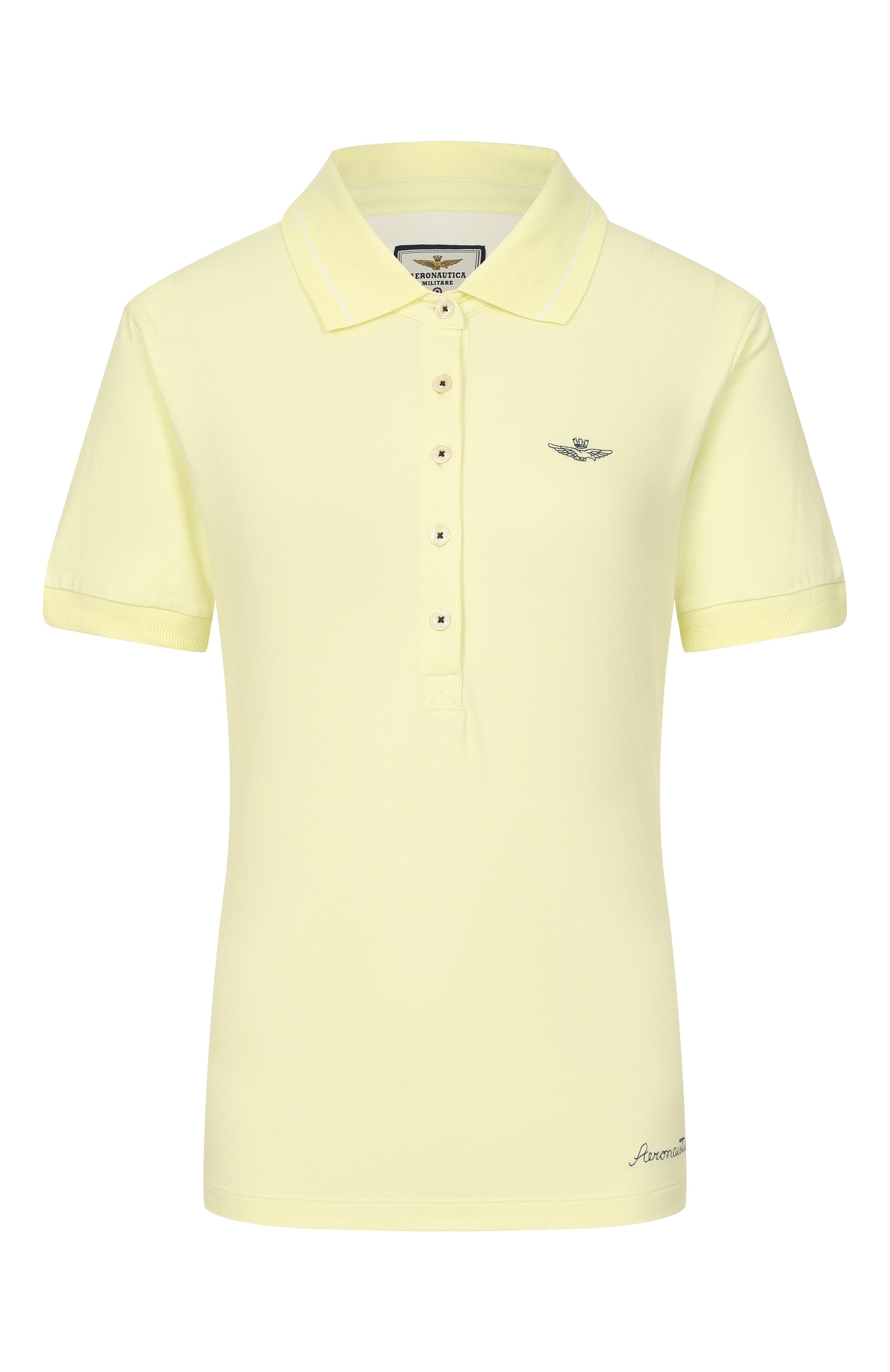 Хлопковое поло AERONAUTICA MILITARE, арт. P01911DP00343, фото 1