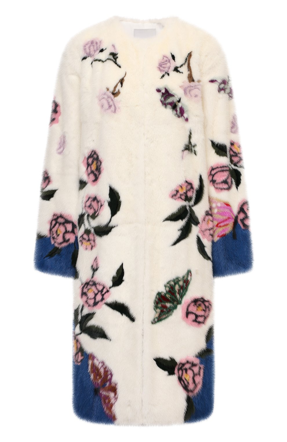 Шуба из меха норки VALENTINO разноцветного цвета по цене 7540000 руб., арт. WF3FAN811CF, фото 1 Шуба из меха норки VALENTINO, арт. WF3FAN811CF, фото 1