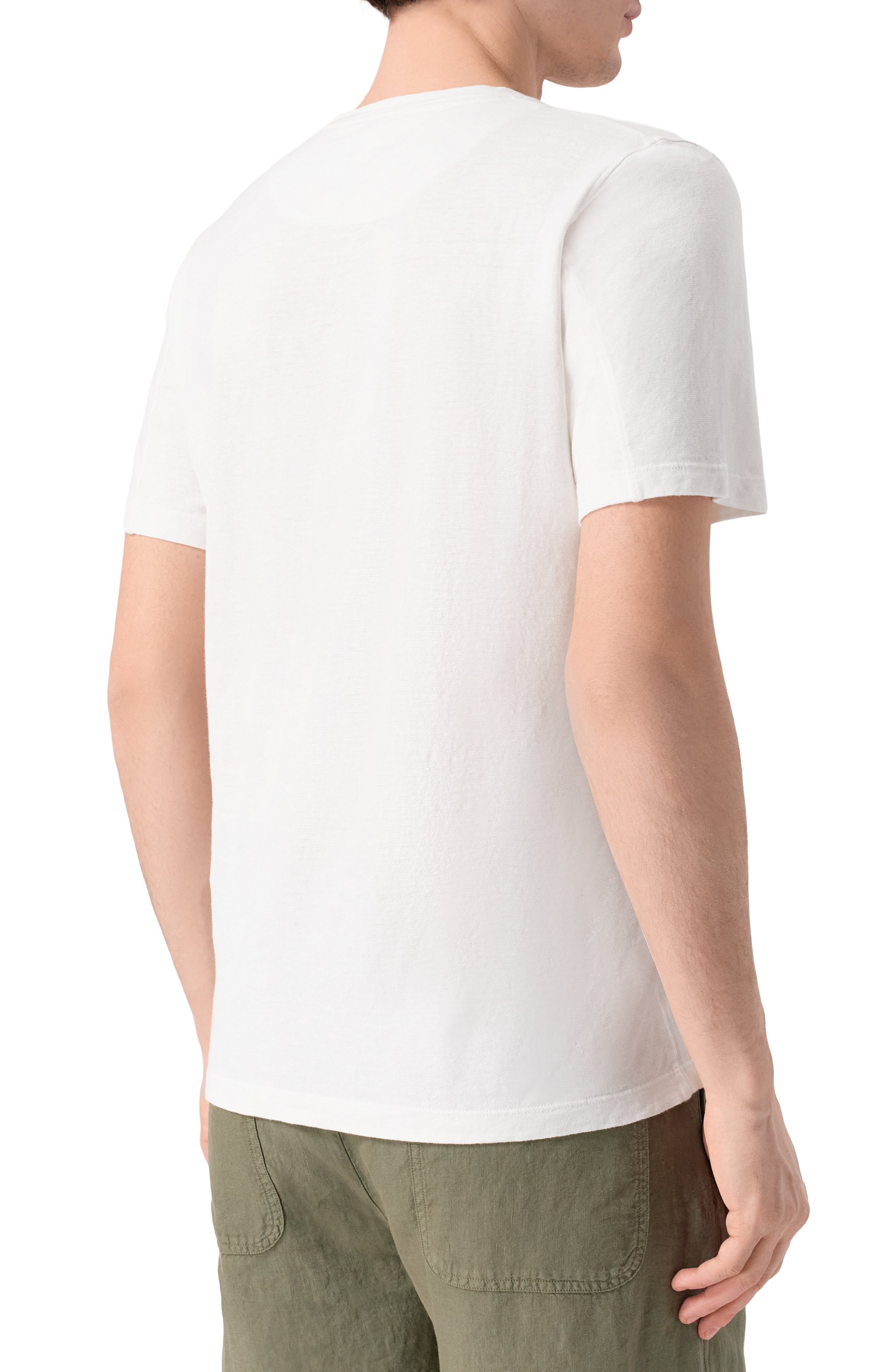 Футболка изо льна и хлопка 120% LINO, арт. 33ALIM7186/G308/S01, фото 4