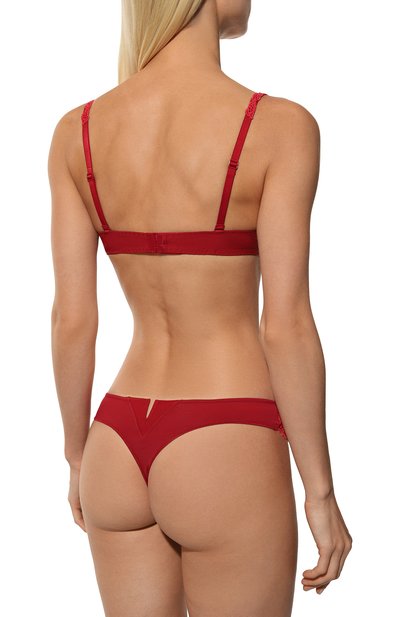 Трусы-стринги SIMONE PERELE красного цвета по цене 9600 руб., арт. 15C700, фото 3 Трусы-стринги SIMONE PERELE, арт. 15C700, фото 3