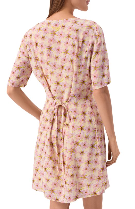 Платье из вискозы Zadig and Voltaire WWDR02634 Розовый  WWDR02634 Фото 3