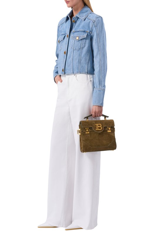 Сумка B-Buzz 23 Balmain FN0DB526/LCTY Хаки  FN0DB526/LCTY Фото 3