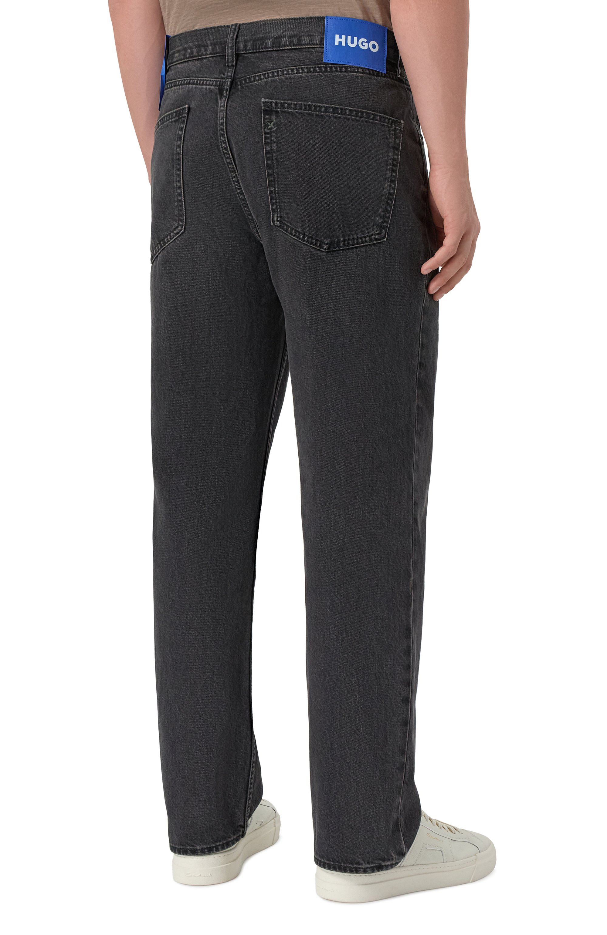 Джинсы jonah HUGO BLUE темно-серого цвета по цене 13600 руб., арт. 50547125, фото 4 Джинсы jonah HUGO BLUE, арт. 50547125, фото 4