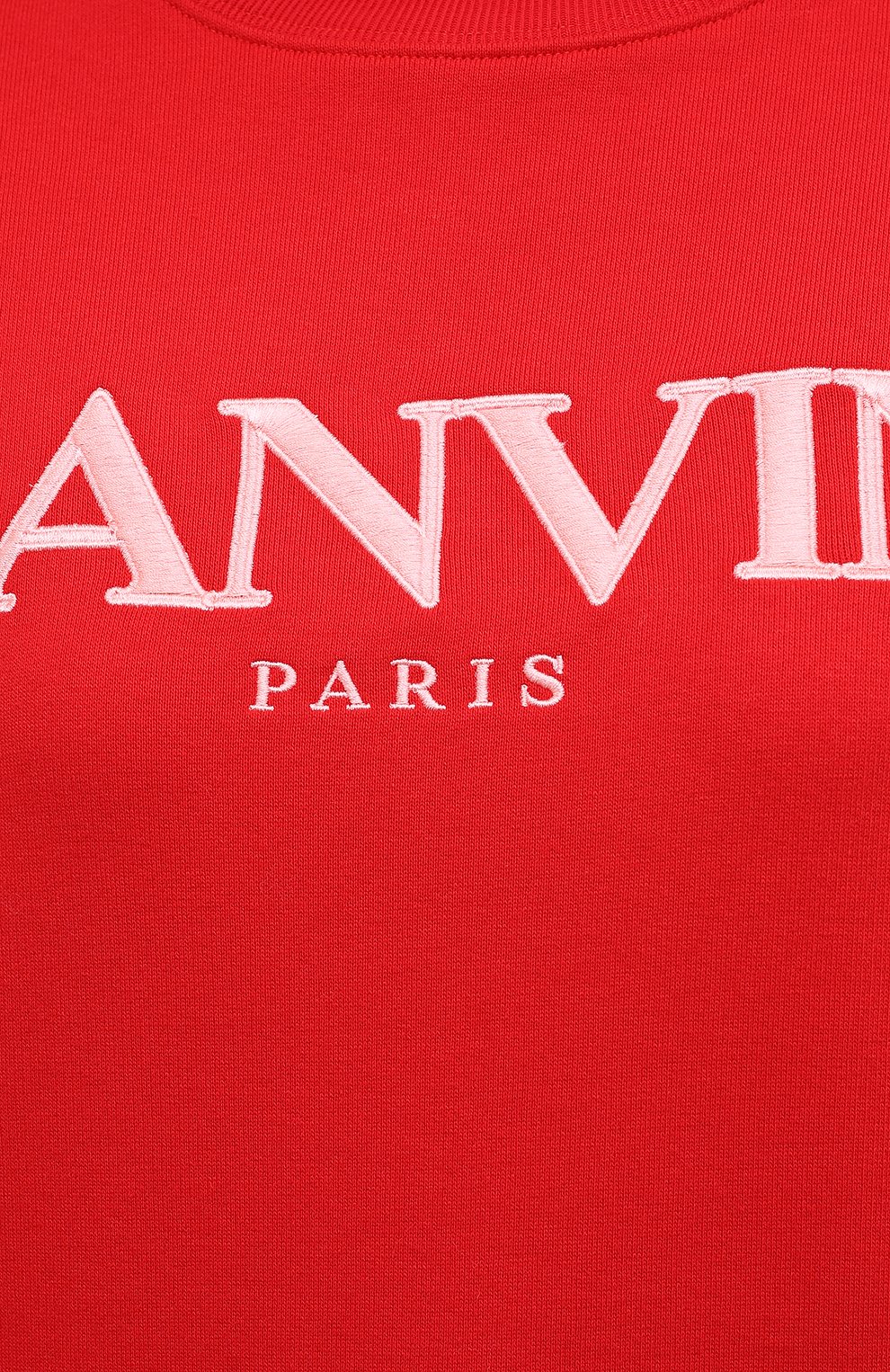 Хлопковый свитшот LANVIN, арт. RW-T0660J-JR32-H20, фото 5