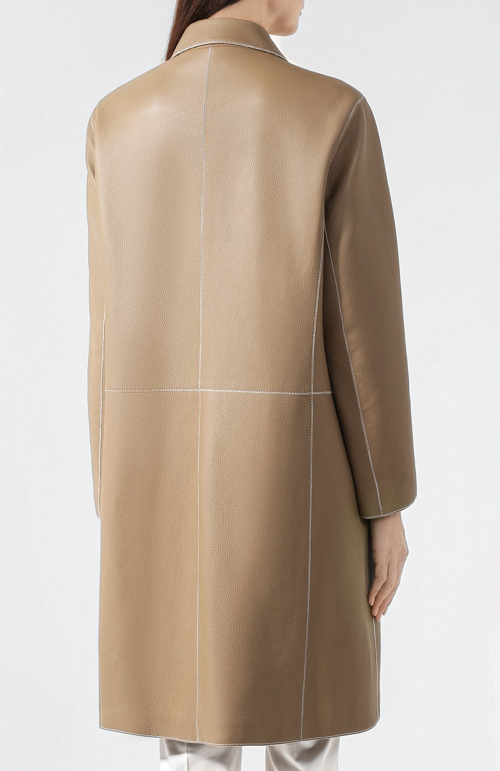 Кожаное пальто BOTTEGA VENETA, арт. 542479/VEZU0, фото 4