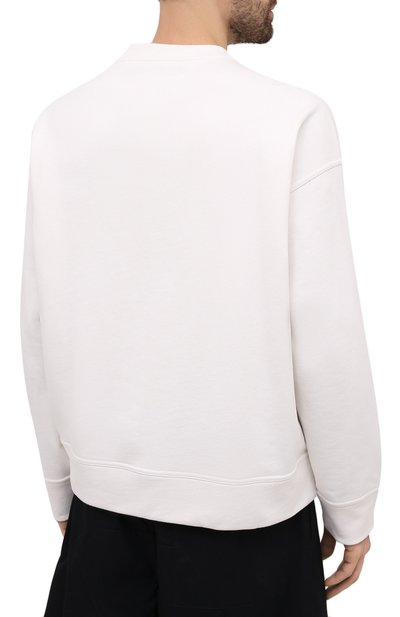 Хлопковый свитшот JIL SANDER, арт. JPUS707532-MS248608, фото 4
