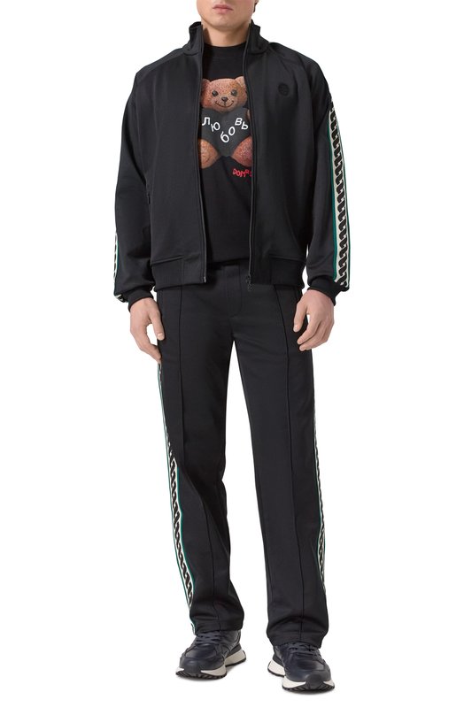 Толстовка Drole De Monsieur PERM-SJ005-PL135-BL Чёрный  PERM-SJ005-PL135-BL Фото 2