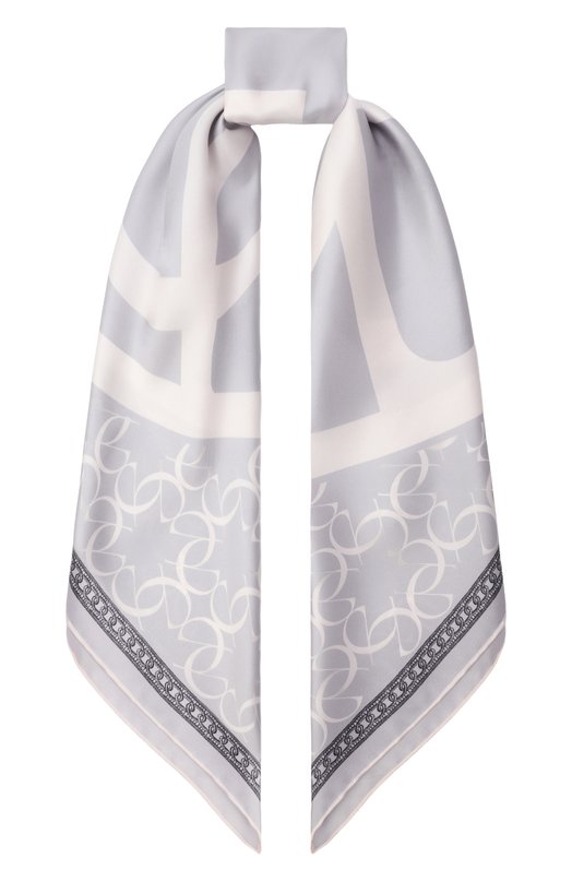 Шелковый платок Elie Saab 710009246 Серый 710009246