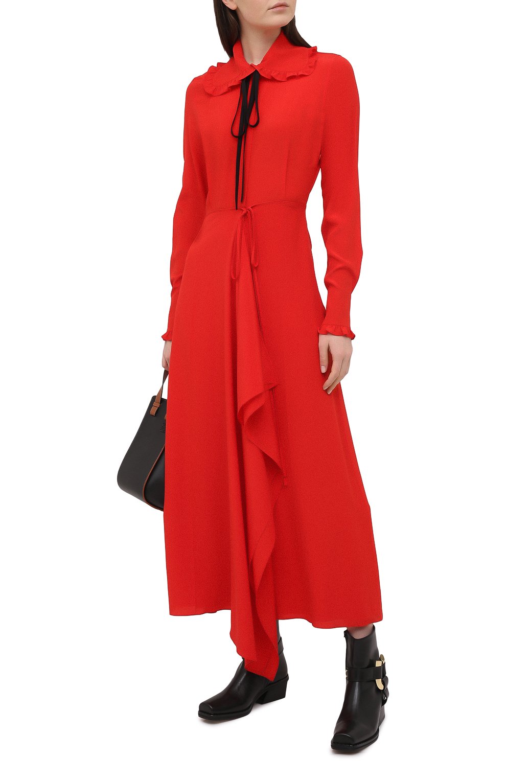 Шелковое платье VICTORIA BECKHAM, арт. 1121WDR002283A, фото 2